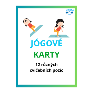Jógové karty pro malé i velké (12 karet)